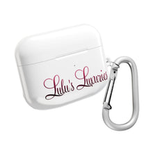 Load image into Gallery viewer, 'Lulu's Luxuries' Stylish AirPod Cases, Personalized AirPod Cover, Trendy Headphone Cases, Gift for Music Lovers, Cute Tech Accessories