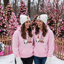 Load image into Gallery viewer, 'Merry Christmas Gnome Couple' Unisex Hoodie
