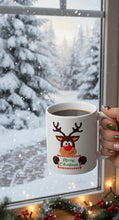 Load image into Gallery viewer, 'Merry Christmas Deer' White Glossy Mug