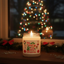 Load image into Gallery viewer, 'We Wish You A Merry Christmas' Scented Soy Candle