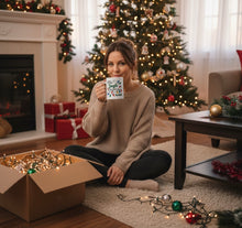 Load image into Gallery viewer, 'Probably Just Gonna Jingle Some Of The Way. I'm Tired.' White Glossy Mug