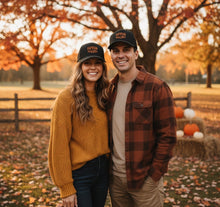 Load image into Gallery viewer, 'Pumpkin Spice Vibes' Trucker Cap