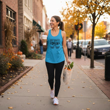 Load image into Gallery viewer, 'Talk Pumpkin Spice To Me' Women's Racerback Tank