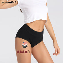 Load image into Gallery viewer, Women's Overnight High Waist Period Panties Underwear
