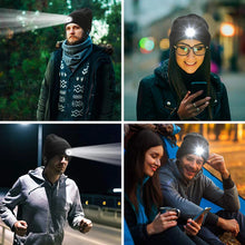 Load image into Gallery viewer, LED Light Knitted Hat