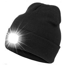 Load image into Gallery viewer, LED Light Knitted Hat