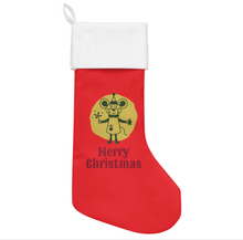 Load image into Gallery viewer, 'Merry Christmas Mouse' Christmas Stocking