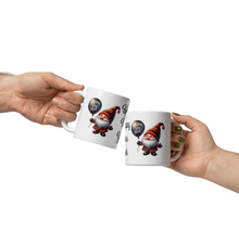 Load image into Gallery viewer, 'Happy New Year Gnomie' White Glossy Mug