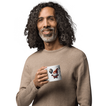 Load image into Gallery viewer, 'Happy New Year Gnomie' White Glossy Mug