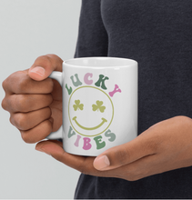 Load image into Gallery viewer, 'Lucky Mug' White Glossy Mug