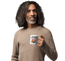Load image into Gallery viewer, 'Some Bunny Needs Coffee' White Glossy Mug