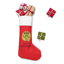 Load image into Gallery viewer, 'Merry Christmas Mouse' Christmas Stocking