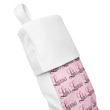 Load image into Gallery viewer, 'Pink Lulu's Luxuries' Christmas Stocking
