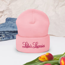Load image into Gallery viewer, 'Lulu's Luxuries' Logo Cuffed Beanie
