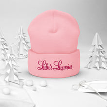 Load image into Gallery viewer, 'Lulu's Luxuries' Logo Cuffed Beanie