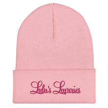 Load image into Gallery viewer, 'Lulu's Luxuries' Logo Cuffed Beanie