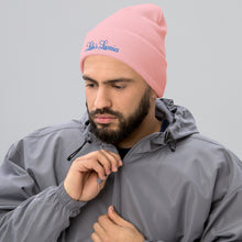 Load image into Gallery viewer, 'Lulu's Luxuries' Blue Logo Cuffed Beanie