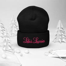 Load image into Gallery viewer, 'Lulu's Luxuries' Logo Cuffed Beanie