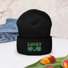 Load image into Gallery viewer, 'Lucky Dude' Cuffed Beanie