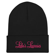 Load image into Gallery viewer, 'Lulu's Luxuries' Logo Cuffed Beanie