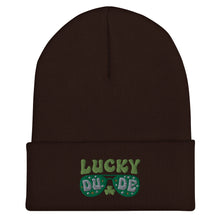 Load image into Gallery viewer, 'Lucky Dude' Cuffed Beanie