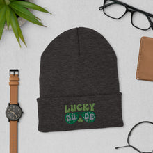 Load image into Gallery viewer, 'Lucky Dude' Cuffed Beanie