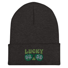 Load image into Gallery viewer, 'Lucky Dude' Cuffed Beanie