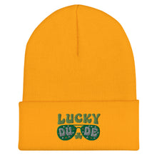 Load image into Gallery viewer, 'Lucky Dude' Cuffed Beanie
