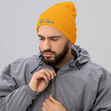 Load image into Gallery viewer, 'Lulu's Luxuries' Blue Logo Cuffed Beanie