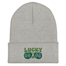 Load image into Gallery viewer, 'Lucky Dude' Cuffed Beanie