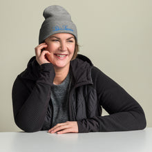 Load image into Gallery viewer, 'Lulu's Luxuries' Blue Logo Cuffed Beanie