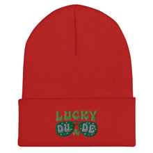 Load image into Gallery viewer, 'Lucky Dude' Cuffed Beanie
