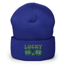 Load image into Gallery viewer, 'Lucky Dude' Cuffed Beanie