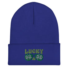 Load image into Gallery viewer, 'Lucky Dude' Cuffed Beanie