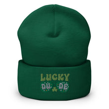 Load image into Gallery viewer, 'Lucky Dude' Cuffed Beanie
