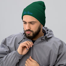 Load image into Gallery viewer, 'Lulu's Luxuries' Blue Logo Cuffed Beanie