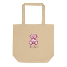 Load image into Gallery viewer, 'Always Be Positive Pink Teddy Bear' Eco Tote Bag