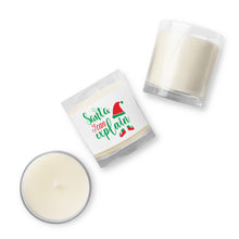 Load image into Gallery viewer, 'Santa I Can Explain' Glass Jar Soy Wax Candle