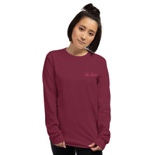 Load image into Gallery viewer, 'Lulu's Luxuries' Embroidered Adult Long Sleeve Shirt