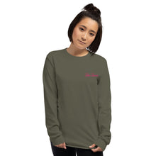 Load image into Gallery viewer, 'Lulu's Luxuries' Embroidered Adult Long Sleeve Shirt