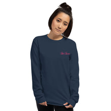 Load image into Gallery viewer, 'Lulu's Luxuries' Embroidered Adult Long Sleeve Shirt