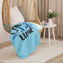 Load image into Gallery viewer, 'On Lake Time' Sherpa Blanket