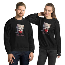 Load image into Gallery viewer, 'Kitten Love' Unisex Sweatshirt