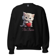 Load image into Gallery viewer, 'Kitten Love' Unisex Sweatshirt