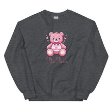 Load image into Gallery viewer, 'Always Be Positive Pink Teddy Bear' Unisex Sweatshirt
