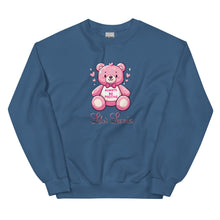 Load image into Gallery viewer, 'Always Be Positive Pink Teddy Bear' Unisex Sweatshirt