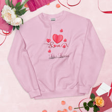Load image into Gallery viewer, 'Love Hearts' Unisex Sweatshirt