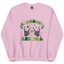 Load image into Gallery viewer, 'Shamrock & Roll' Unisex Sweatshirt