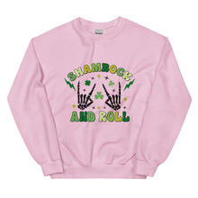 Load image into Gallery viewer, 'Shamrock & Roll' Unisex Sweatshirt