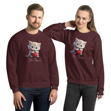 Load image into Gallery viewer, 'Kitten Love' Unisex Sweatshirt